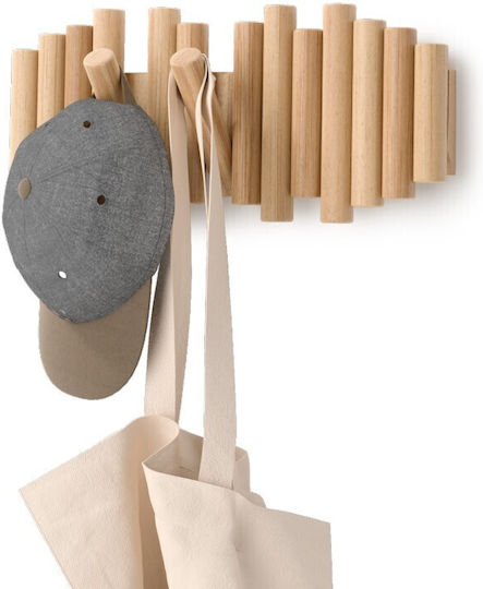 Umbra Picket Ξύλινη 5 Θέσεων 38x4.4x16.5cm Umbra Picket Ξύλινη 5 Θέσεων 38x4.4x16.5cm