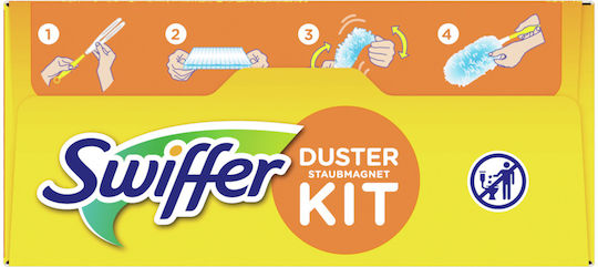 Swiffer Duster Feather Duster with Handle & Refills 5 Pieces
