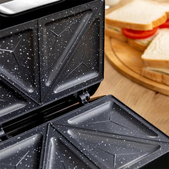 Cecotec Rock'ntoast Сандвич тостер за 2 Сандвичи 800W Inox