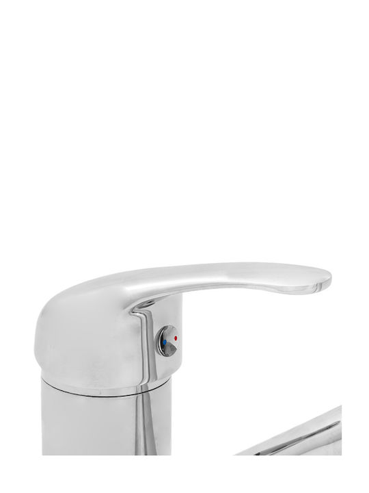 Invena Kitchen Faucet Counter Gray