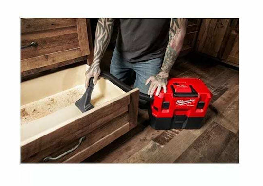 Milwaukee M12 Fuel FVCL-0 Rechargeable Handheld Vacuum 18V without Battery and Charger Red