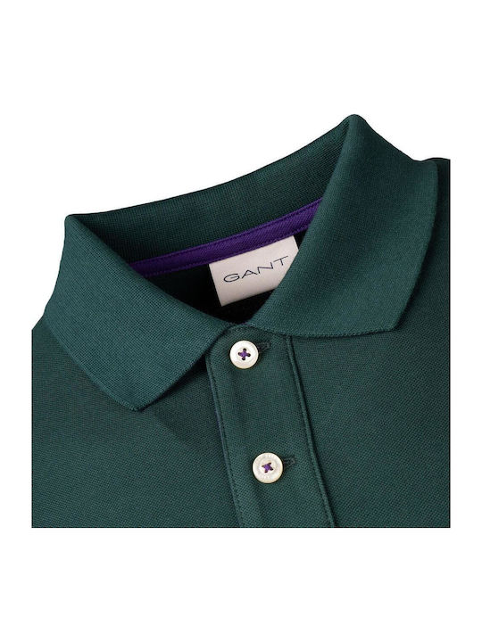 Polo Bluza Mânecă Lungă Verde