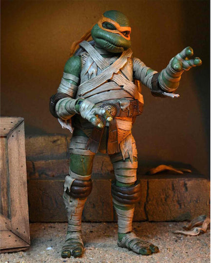 Neca Mummy Michelangelo Figură De Acțiune Înălțime 18cm Scară 1:10