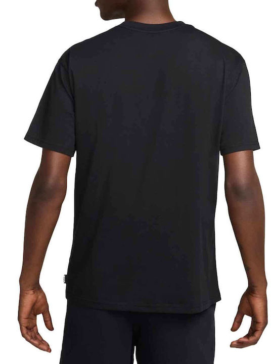 Sportswear Max90 Be True Αθλητικό T-shirt Μαυρο