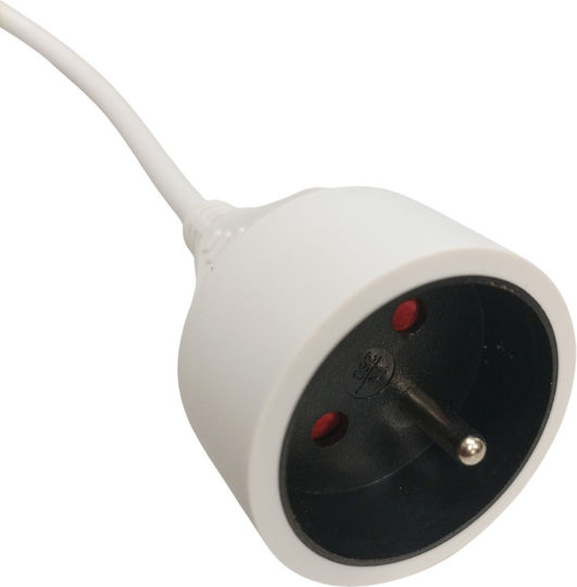Elcan Extension Cable Cord 5m White