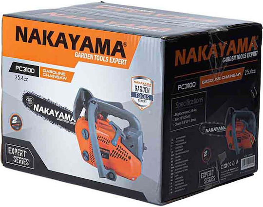 Nakayama PC3100 Fierăstrău pe benzină 3kg cu lamă 25cm