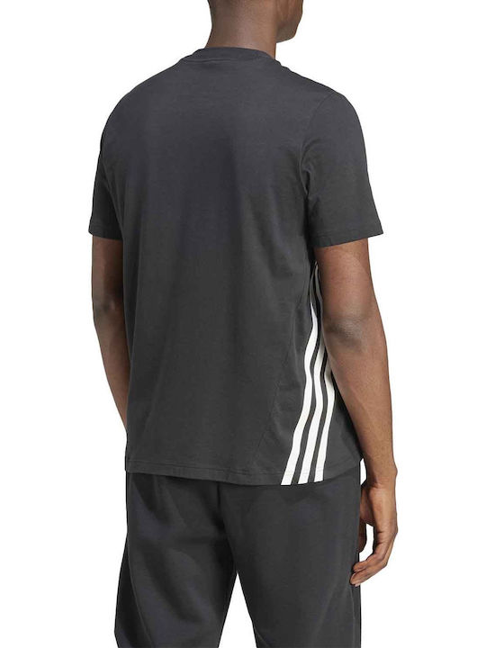 adidas Future Icons 3-stripes T-shirt Μαύρο