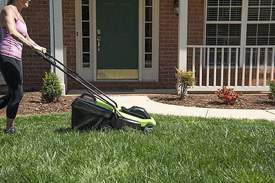 Greenworks GD24LM33K4 Μηχανή Γκαζόν Μπαταρίας 24V