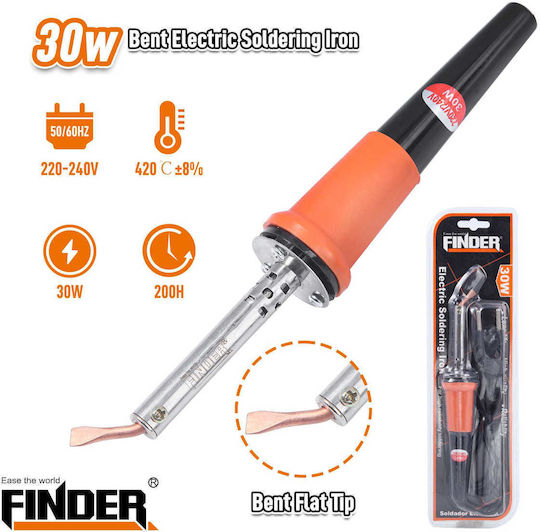 Finder 194806 Soldering Iron Electric 30W
