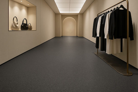 Newplan Plastikboden PVC 0.6mm in Rolle mit Breite 4m (Preis pro m²)
