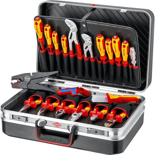 Knipex Βαλίτσα με 20 Εργαλεία Ηλεκτρολόγου