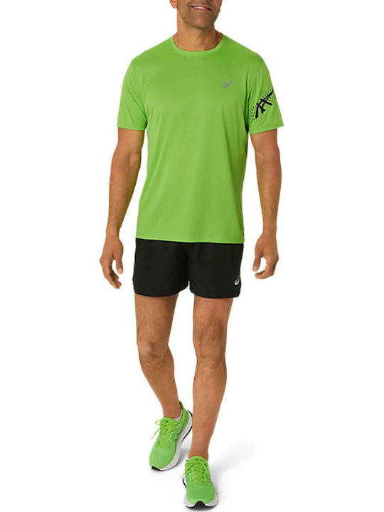 Icon Athletic T-shirt Electric Lime/french Blue