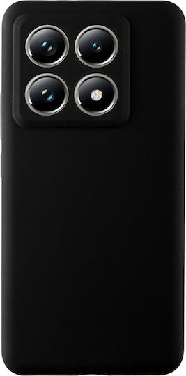 Idol 1991 Velvet Elite Back Cover Silicone Waterproof Black (Xiaomi 14T Pro)