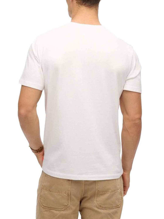 'micro Logo' T-shirt Λευκό