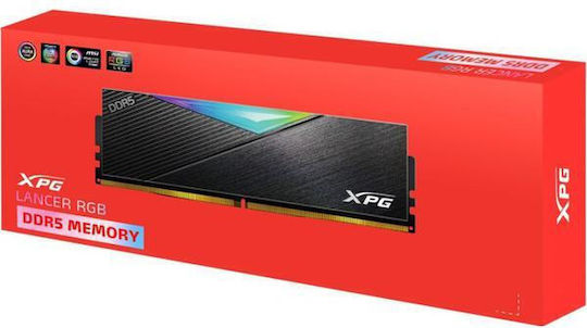 Adata XPG Lancer RGB 16GB DDR5 RAM с Скорост 6000 за Настолен Компютър