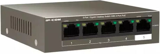 IP-COM G1105P-4-63W Verwaltet L2 PoE+ Switch mit 5 Ports Ethernet