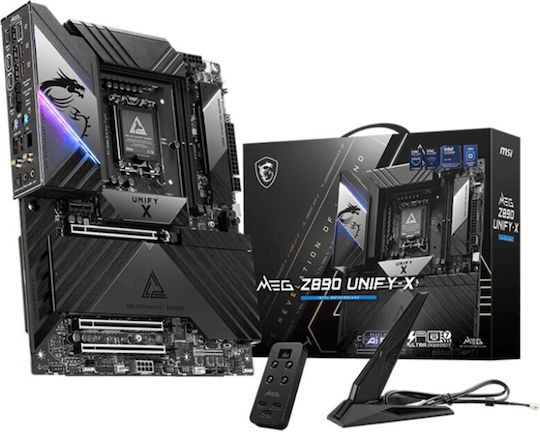 MSI MEG Z890 Wi-Fi Motherboard ATX με Intel 1851 Socket 7E20-001R