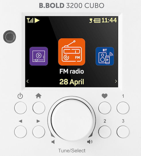 ECG ECG B.BOLD 3200 Cubo cu Bluetooth și USB Negru