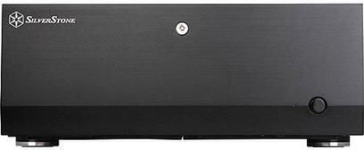 Silverstone GD07 USB-C Home Theater Κουτί Υπολογιστή Μαύρο