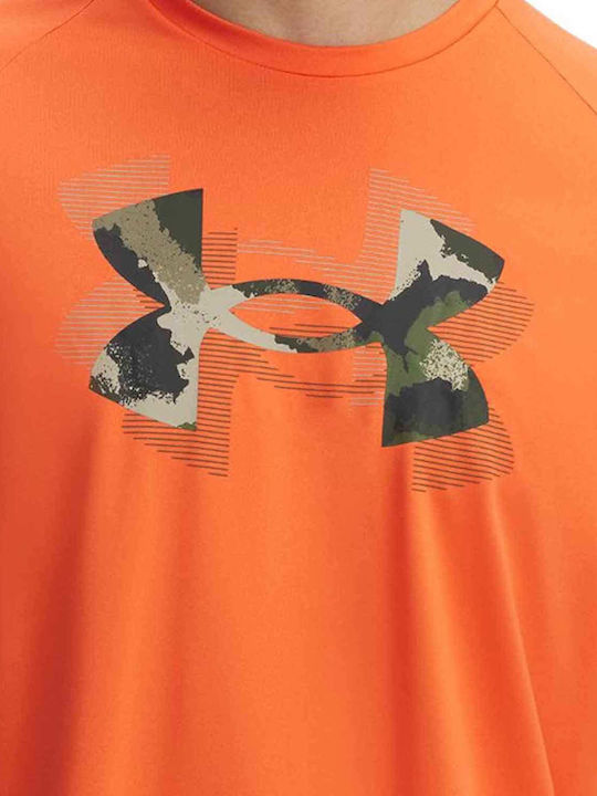 Αθλητικό T-shirt Πορτοκαλι
