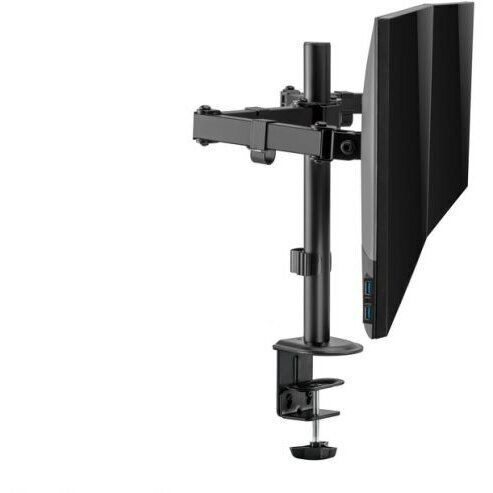 Equip Stand Desk Mounted for 2 Monitors up to 32" with Arm (650157)