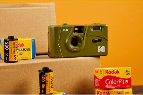 Kodak M35 Φωτογραφική Μηχανή με Film Green