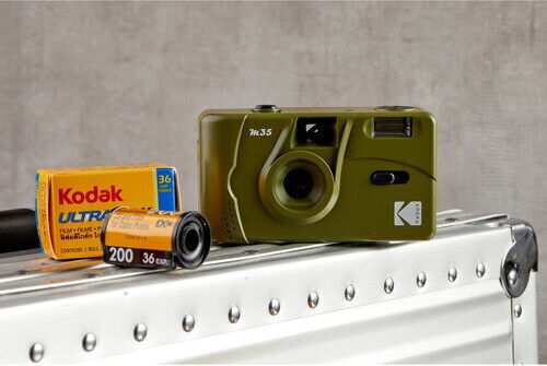 Kodak M35 Φωτογραφική Μηχανή με Film Green