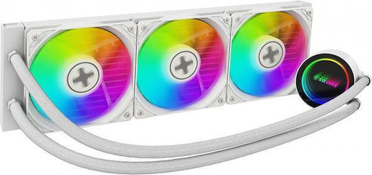 Xilence LiQuRizer LQ360G.ARGB XC998 Water Cooling AIO CPU With 3 White 120mm Fans