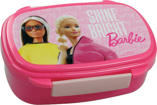 Barbie Plastik Kinder Lunchset