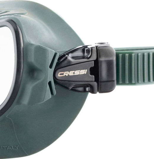 CressiSub CressiSub Diving Mask Silicone Atom Green
