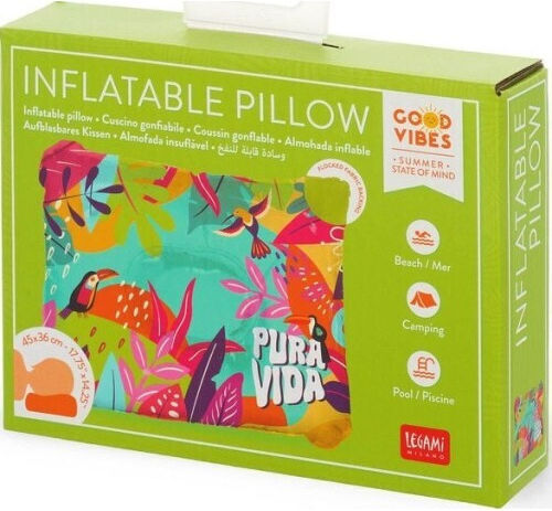 Legami Milano Inflatable Camping Pillow 45x36cm