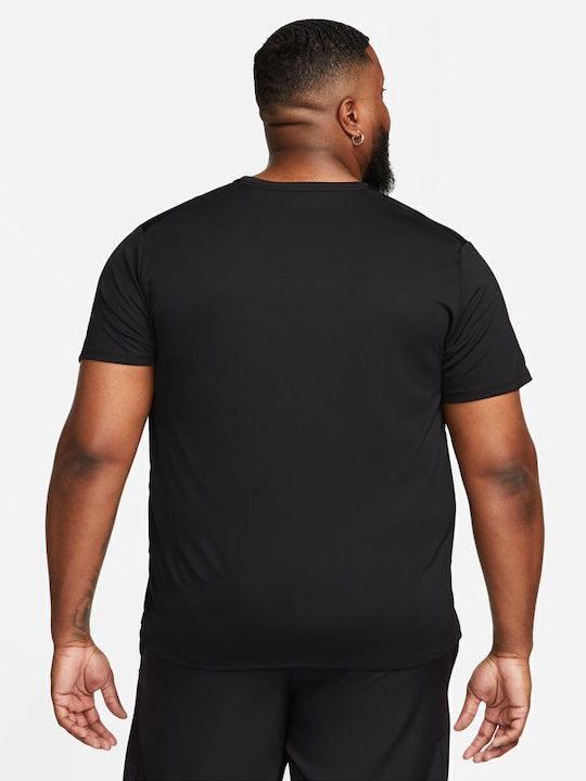 Dri-FIT UV Miler Dri-Fit Athletic T-shirt Black