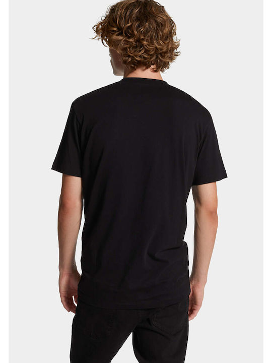 T-shirt Μαύρο