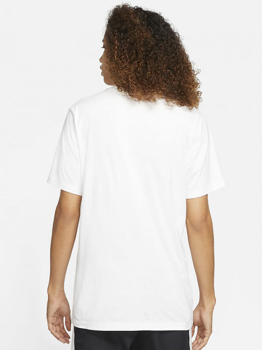 Jumpman Embroidered Αθλητικό T-shirt Λευκό