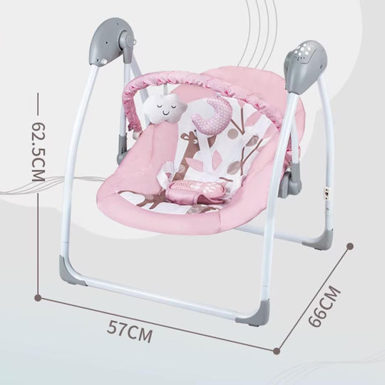 Elektrisch Baby Relax Schaukel mit Musik Καμηλοπάρδαλη