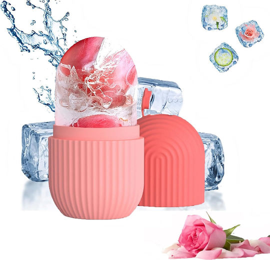 Face Ice Massage Roller Anti-aging Face Ice Roller Cube Pink