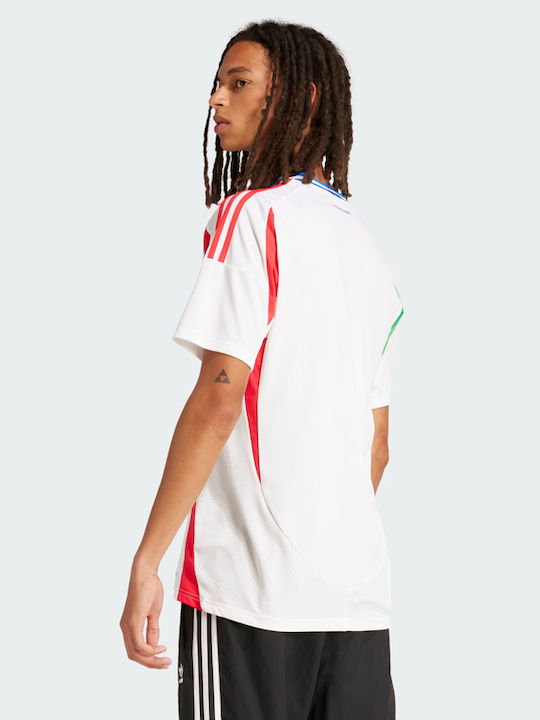 Italy 24 Away Aeroready Спортна тениска Бял