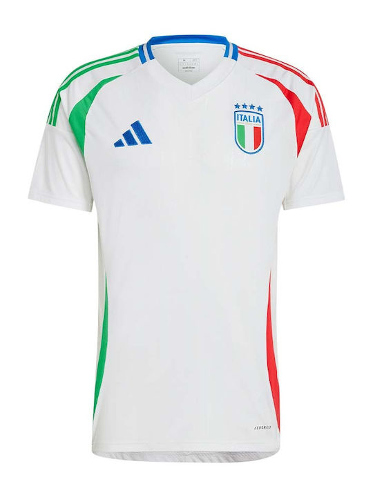 Italy 24 Away Aeroready Спортна тениска Бял