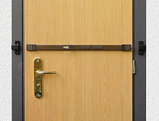 Viro Bar Security Window Length 1.7m in Black Color