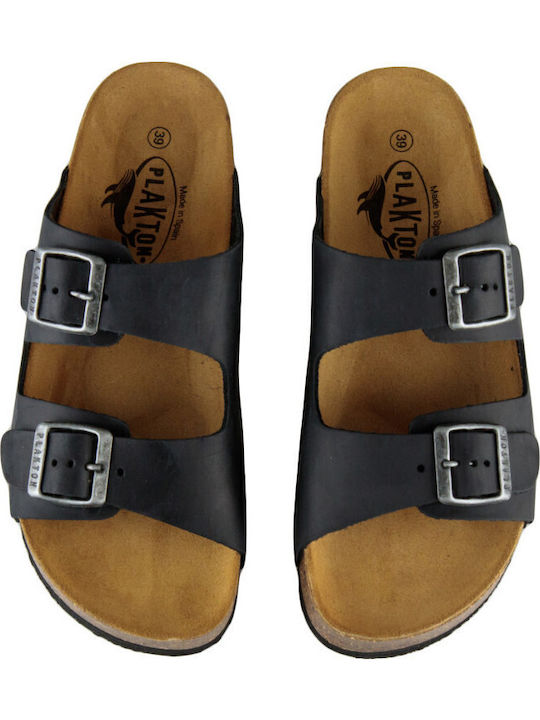 Leather Women's Anatomic Sandals Black