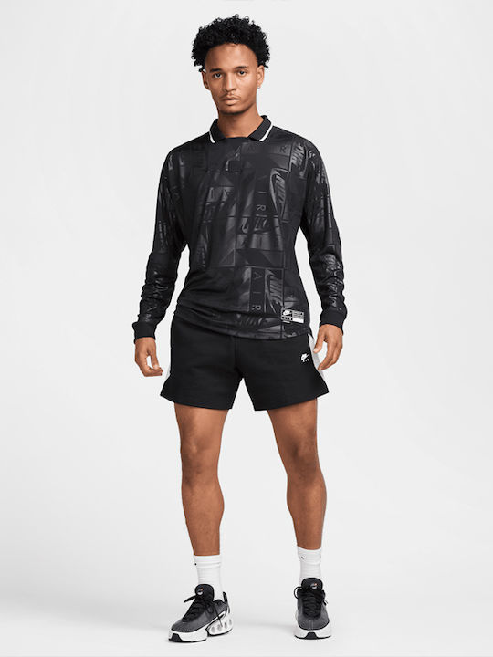 Air Dri-Fit Long Sleeve Athletic Blouse Black