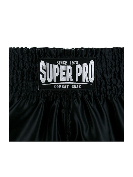 Super Pro Combat Gear Kick Boxing Shorts Hero Black S