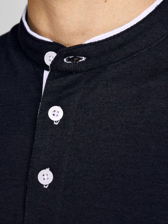 Short Sleeve Blouse Dark Navy