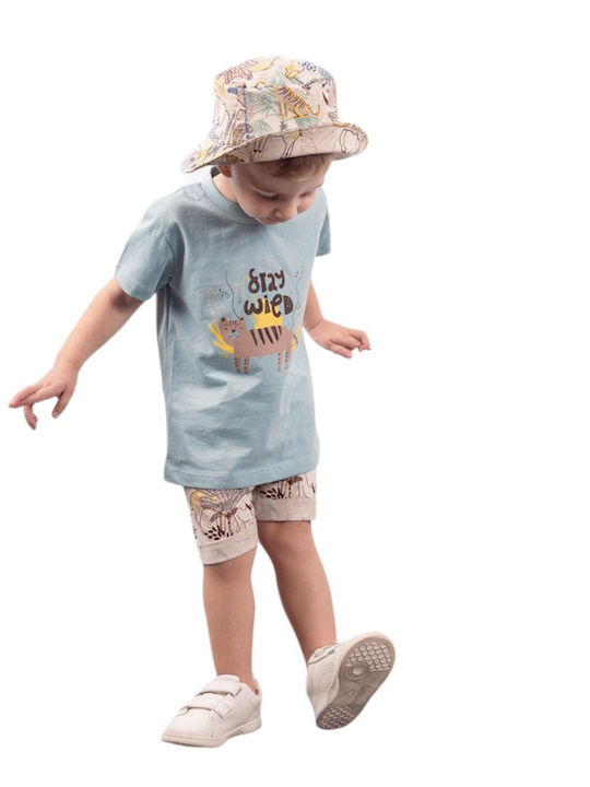 Kinder-Set mit Shorts Sommer 2Stück Beige