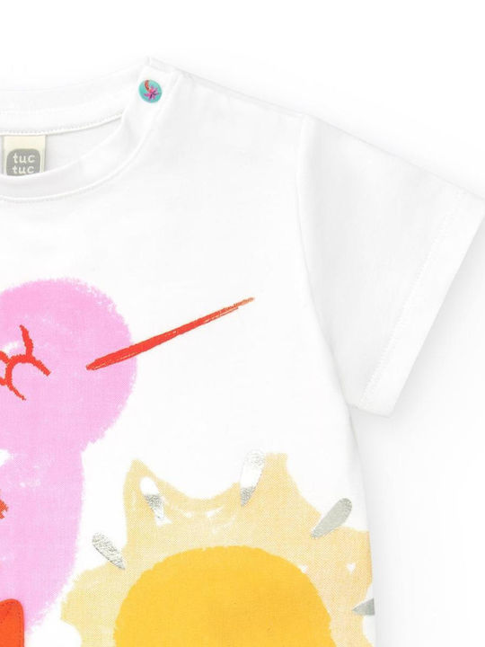 Kinder-Set mit Leggings Sommer 2Stück White
