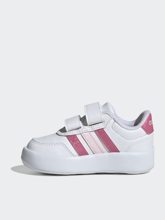 Breaknet 3.0 Cf Kinder Sneakers mit Klettverschluss Weiß