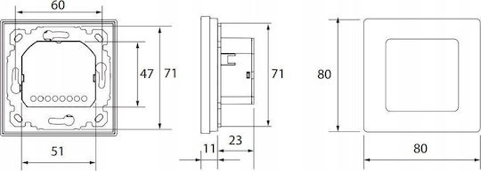 Danfoss Digital Thermostat Raum
