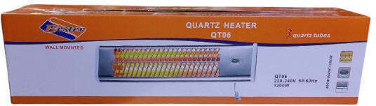 Bester Bester QT06 Quartz Wall-Mounted Heater 1200W