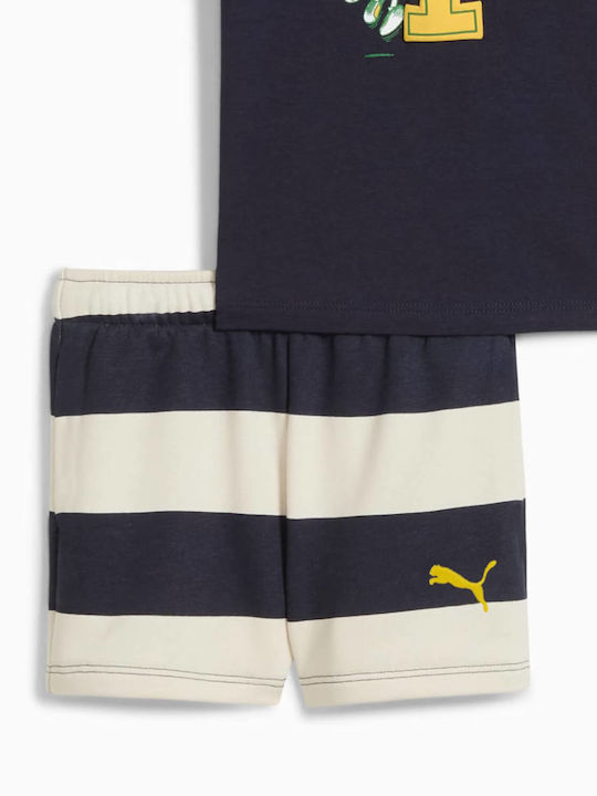 Kids' Set with Shorts Summer 2pcs Blue