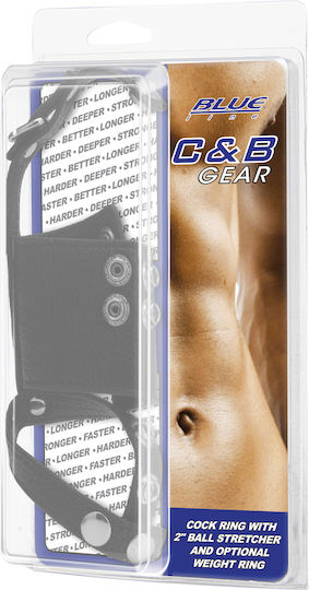 Blue Line C&b Gear Cock Ring 2' Ball Stretcher Weightring